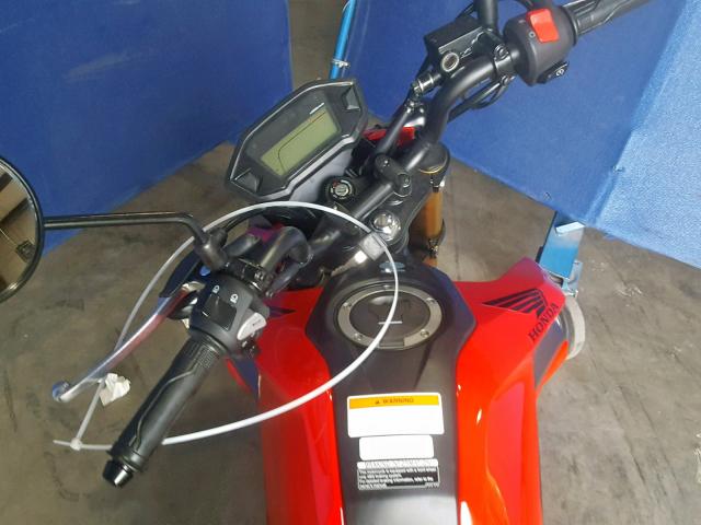 MLHJC7556J5002684 - 2018 HONDA GROM 125 RED photo 5