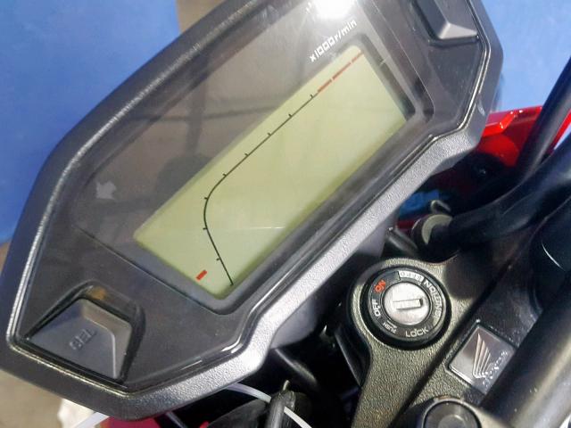 MLHJC7556J5002684 - 2018 HONDA GROM 125 RED photo 8