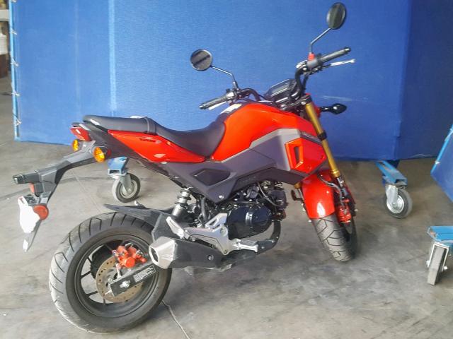 MLHJC7556J5002684 - 2018 HONDA GROM 125 RED photo 9