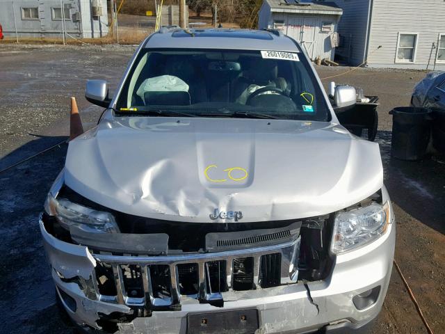 1J4RR4GT3BC676216 - 2011 JEEP GRAND CHER SILVER photo 7