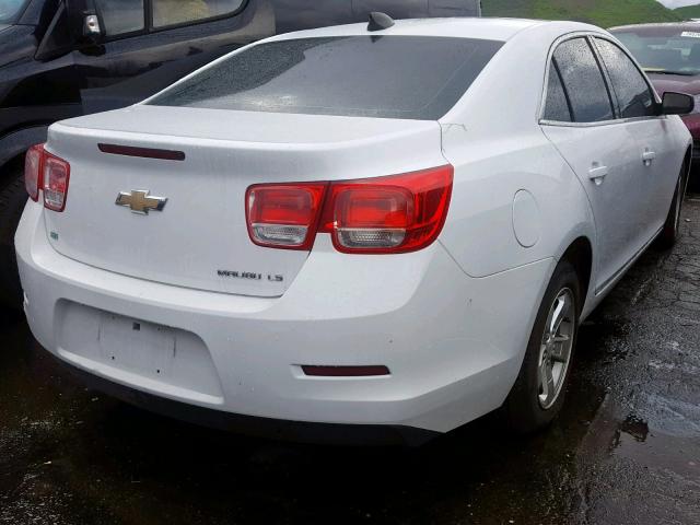 1G11A5SL0FF121972 - 2015 CHEVROLET MALIBU LS WHITE photo 4