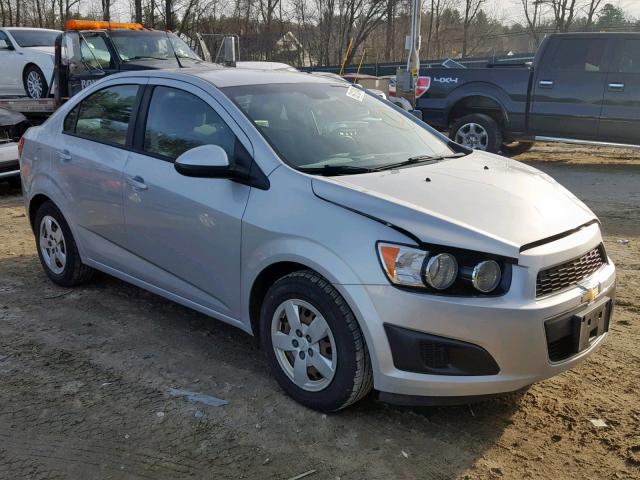 1G1JA5SH5E4138384 - 2014 CHEVROLET SONIC LS 银色 照片 1