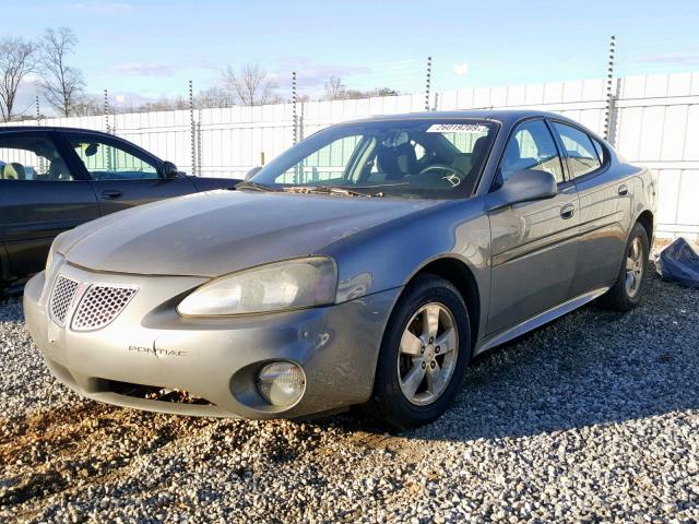 2G2WP582771131468 - 2007 PONTIAC GRAND PRIX GRAY photo 2
