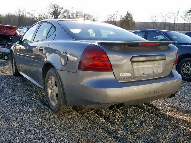 2G2WP582771131468 - 2007 PONTIAC GRAND PRIX GRAY photo 3