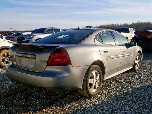 2G2WP582771131468 - 2007 PONTIAC GRAND PRIX GRAY photo 4