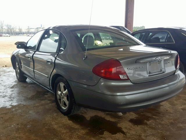 1FAFP55271A249815 - 2001 FORD TAURUS SES GRAY photo 3