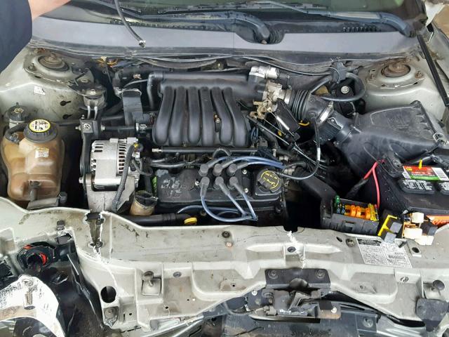 1FAFP55271A249815 - 2001 FORD TAURUS SES GRAY photo 7