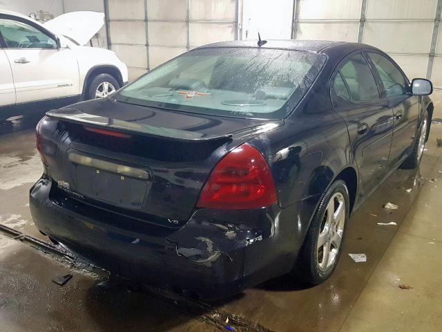 2G2WC58C381119758 - 2008 PONTIAC GRAND PRIX BLACK photo 4