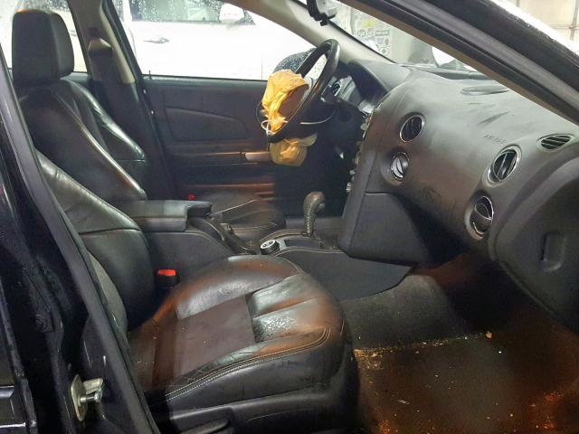 2G2WC58C381119758 - 2008 PONTIAC GRAND PRIX BLACK photo 5