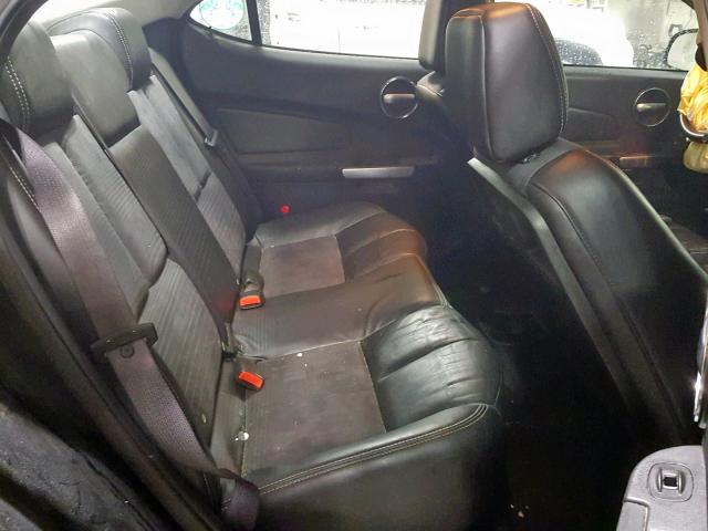 2G2WC58C381119758 - 2008 PONTIAC GRAND PRIX BLACK photo 6