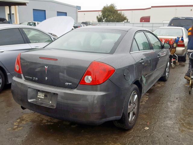 1G2ZH58N074216158 - 2007 PONTIAC G6 GT GRAY photo 4