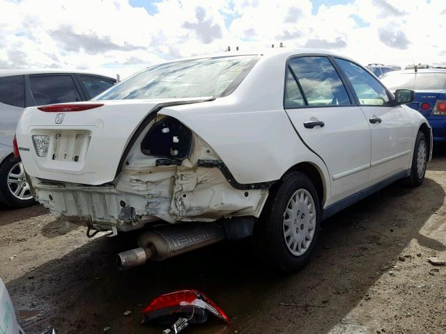 JHMCM56166C000203 - 2006 HONDA ACCORD VAL WHITE photo 4