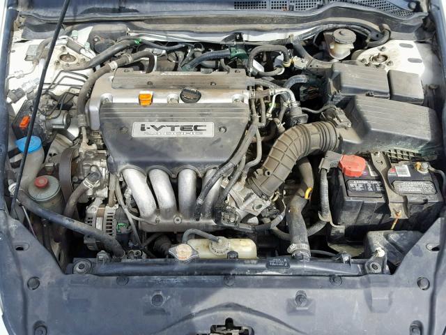 JHMCM56166C000203 - 2006 HONDA ACCORD VAL WHITE photo 7