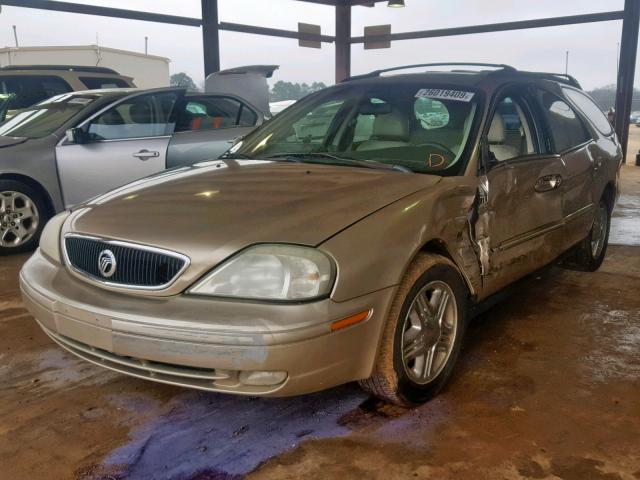 1MEFM59S81A633596 - 2001 MERCURY SABLE LS P GOLD photo 2