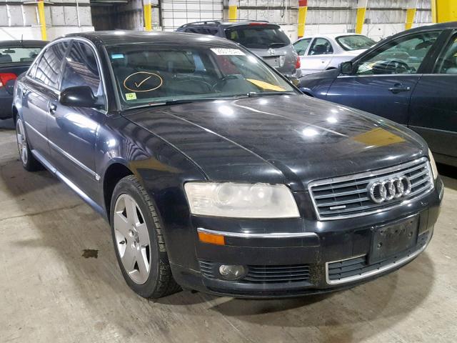 WAUML44E74N014764 - 2004 AUDI A8 L QUATT BLACK photo 1