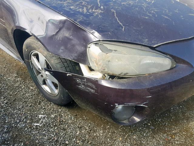 2G2WP552771184871 - 2007 PONTIAC GRAND PRIX PURPLE photo 9