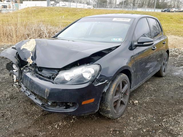 WVWDB7AJ8CW309454 - 2012 VOLKSWAGEN GOLF 黑色 照片 2