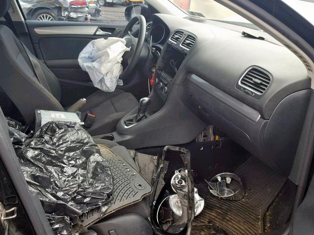 WVWDB7AJ8CW309454 - 2012 VOLKSWAGEN GOLF 黑色 照片 5