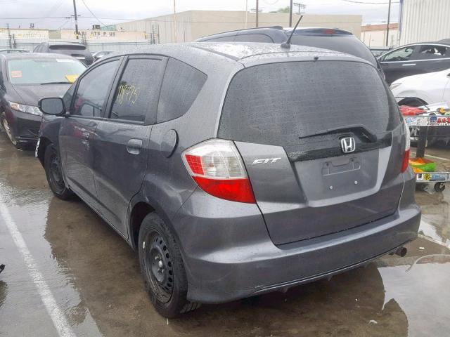 JHMGE8H32DC050317 - 2013 HONDA FIT SILVER photo 3