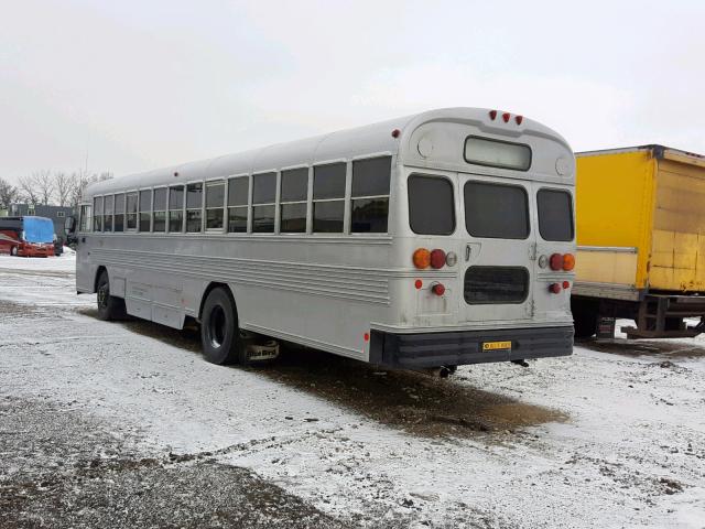 1BAAKCPA42F200971 - 2002 BLUE BIRD SCHOOL BUS GRAY photo 3