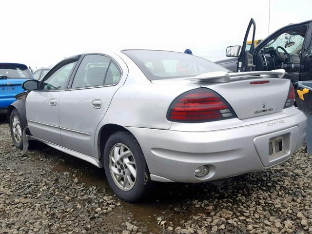 1G2NF52EX4C256620 - 2004 PONTIAC GRAND AM S SILVER photo 3