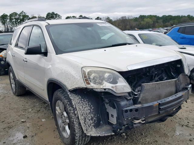 1GKKRNED8CJ228015 - 2012 GMC ACADIA SLE WHITE photo 1