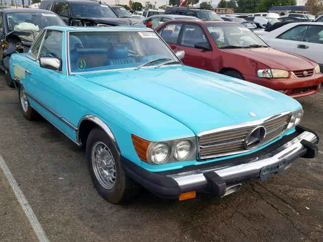 00010704412030490 - 1976 MERCEDES-BENZ 450 SL TEAL photo 1