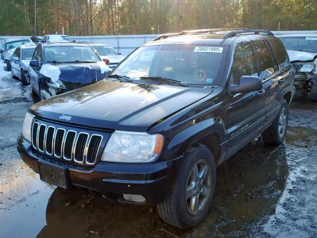 1J8GW58N13C588979 - 2003 JEEP GRAND CHER BLACK photo 2