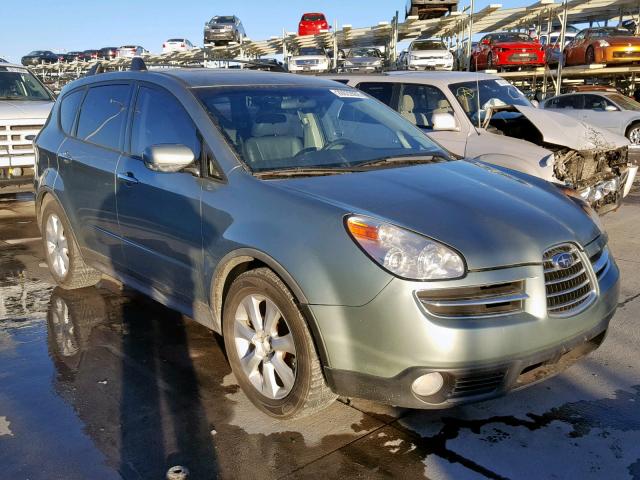 4S4WX85C764400206 - 2006 SUBARU B9 TRIBECA GREEN photo 1