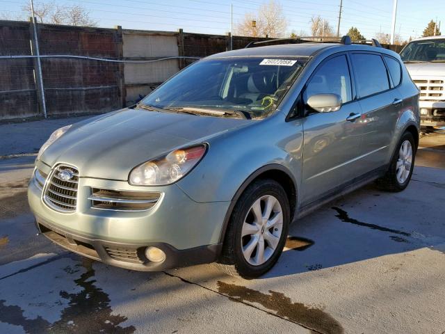 4S4WX85C764400206 - 2006 SUBARU B9 TRIBECA GREEN photo 2