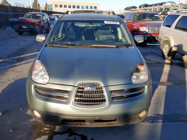 4S4WX85C764400206 - 2006 SUBARU B9 TRIBECA GREEN photo 9