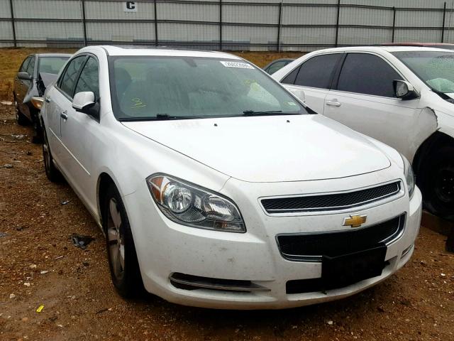 1G1ZC5EU8CF390752 - 2012 CHEVROLET MALIBU 1LT WHITE photo 1