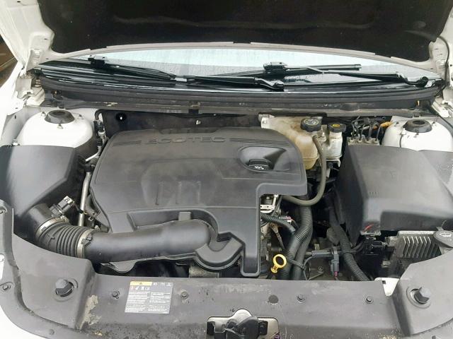1G1ZC5EU8CF390752 - 2012 CHEVROLET MALIBU 1LT WHITE photo 7