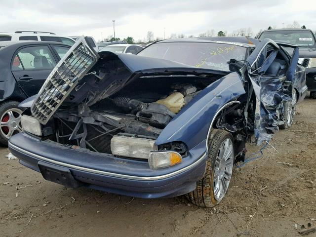 1G1BL52PXTR178479 - 1996 CHEVROLET CAPRICE / BLUE photo 2