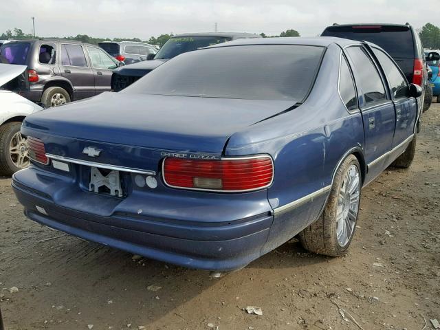 1G1BL52PXTR178479 - 1996 CHEVROLET CAPRICE / BLUE photo 4