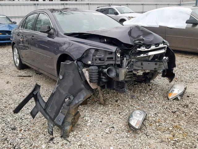 1G1ZA5EUXCF391522 - 2012 CHEVROLET MALIBU LS GRAY photo 1
