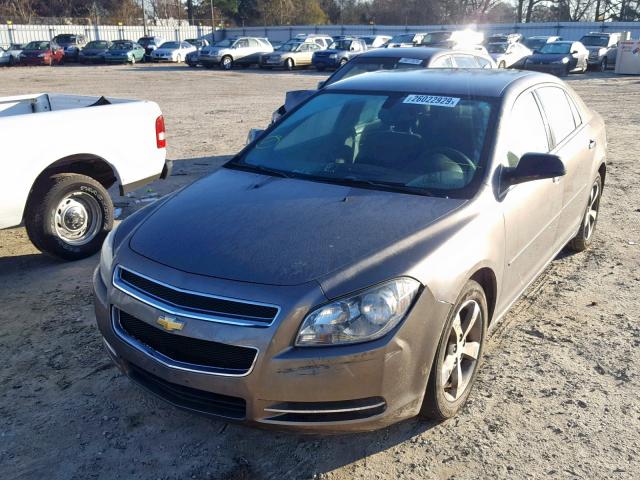 1G1ZC5E01CF148656 - 2012 CHEVROLET MALIBU 1LT 棕色 照片 2