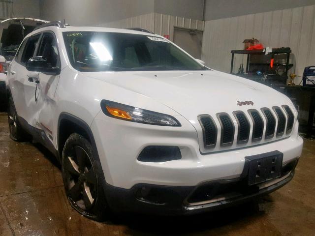 1C4PJMCS4GW321157 - 2016 JEEP CHEROKEE L WHITE photo 1