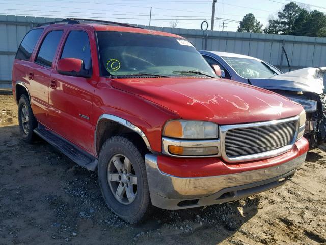 1GKEK13T81J123086 - 2001 GMC YUKON RED photo 1