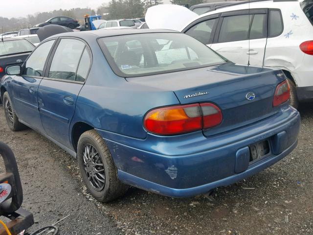 1G1ND52J83M589656 - 2003 CHEVROLET MALIBU BLUE photo 3