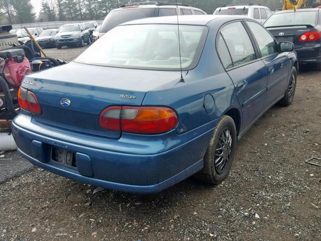 1G1ND52J83M589656 - 2003 CHEVROLET MALIBU BLUE photo 4