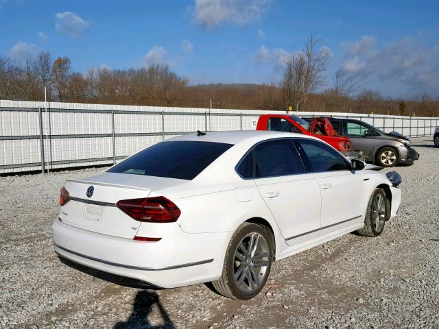 1VWDT7A33HC001788 - 2017 VOLKSWAGEN PASSAT R-L WHITE photo 4