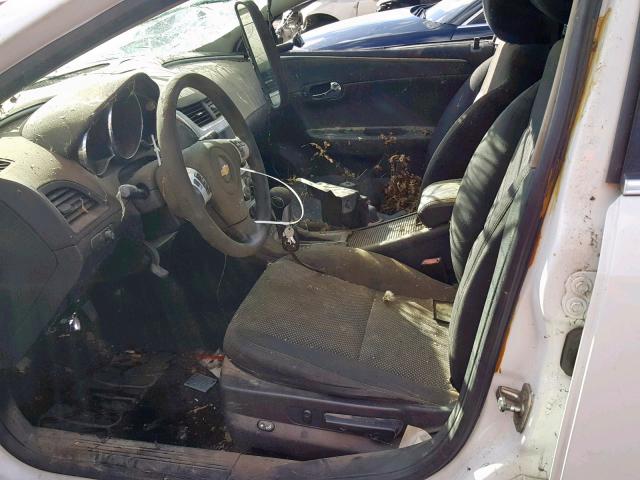 1G1ZC5E03CF192285 - 2012 CHEVROLET MALIBU 1LT თეთრი ფოტო 5