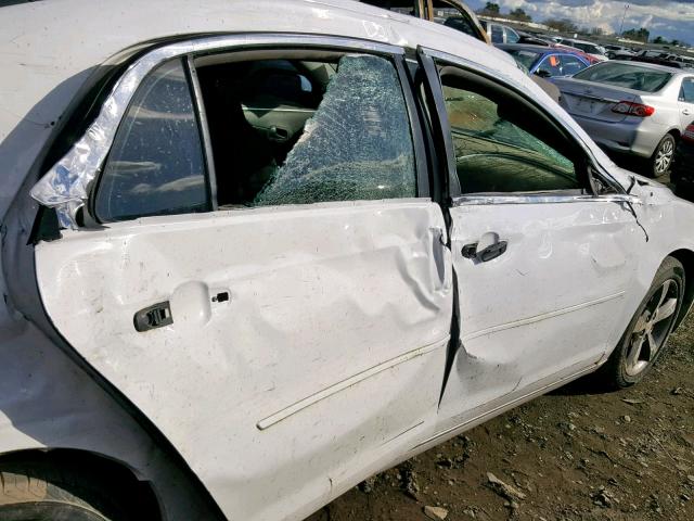 1G1ZC5E03CF192285 - 2012 CHEVROLET MALIBU 1LT თეთრი ფოტო 9