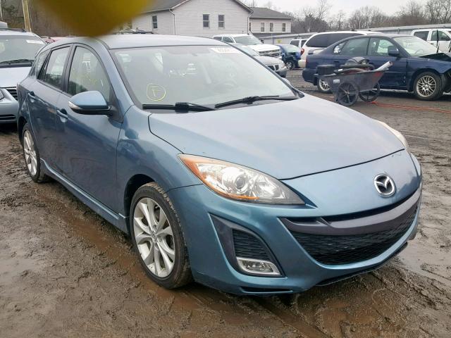 JM1BL1H62A1114088 - 2010 MAZDA 3 S BLUE photo 1