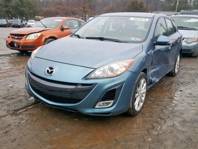 JM1BL1H62A1114088 - 2010 MAZDA 3 S BLUE photo 2