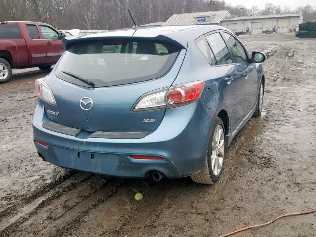 JM1BL1H62A1114088 - 2010 MAZDA 3 S BLUE photo 4