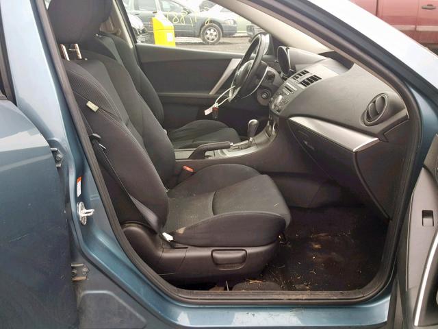 JM1BL1H62A1114088 - 2010 MAZDA 3 S BLUE photo 5