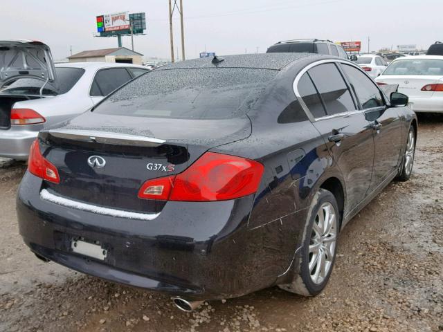 JN1CV6AR6CM678766 - 2012 INFINITI G37 BLACK photo 4