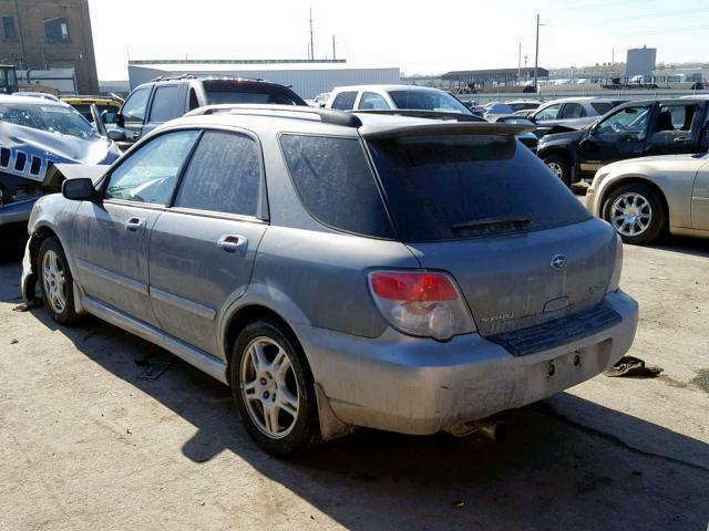 JF1GG68656H821844 - 2006 SUBARU IMPREZA OU GRAY photo 3